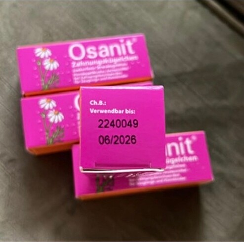 Osanit bitkisel diş topları 13 adet