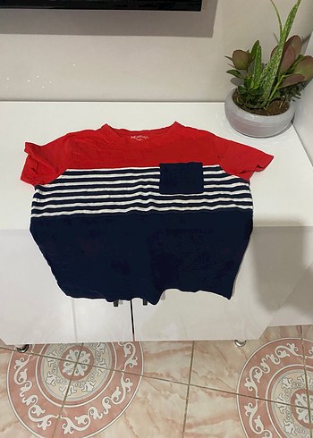 Kırmızı Erkek Kısa Kollu Pamuklu Tişört - Görsel 2