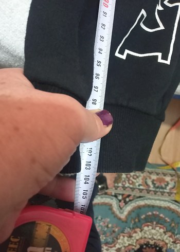 Siyah Baskılı Erkek Eşofman Altı - Görsel 8