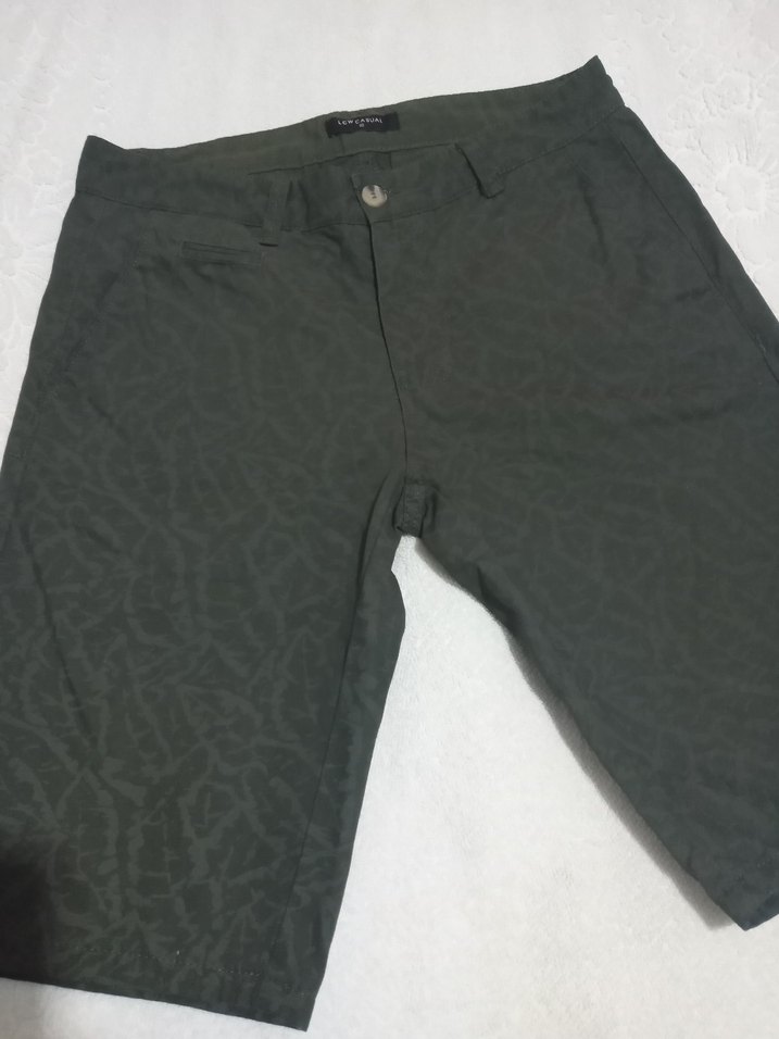 Haki yeşil Erkek Mini Street Şort - Görsel 2