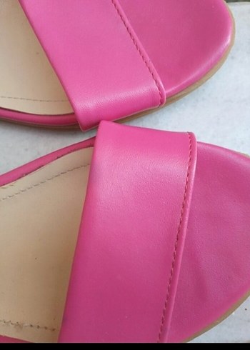 37 Beden Fuşya pembe kadın Sandalet
