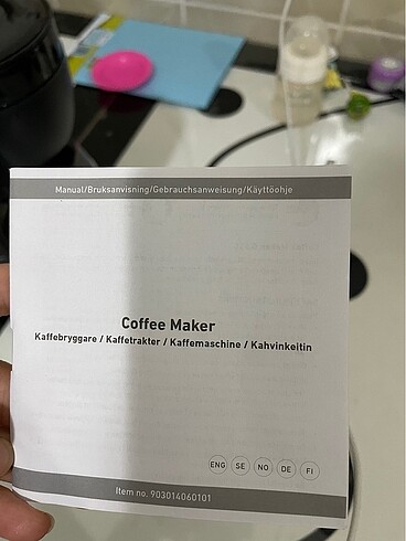 Beden Renk Filtre kahve makinası