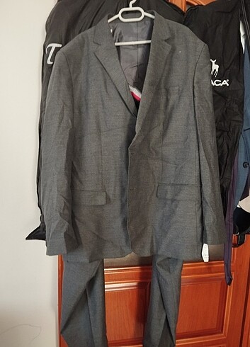 2xl Beden gri Renk Takım Elbise