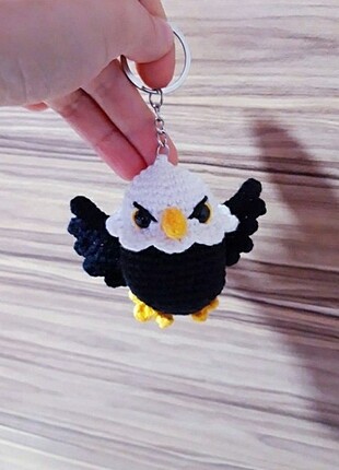Amigurumi Kartal Anahtarlık 