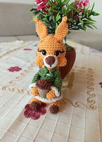 Amigurumi sincap