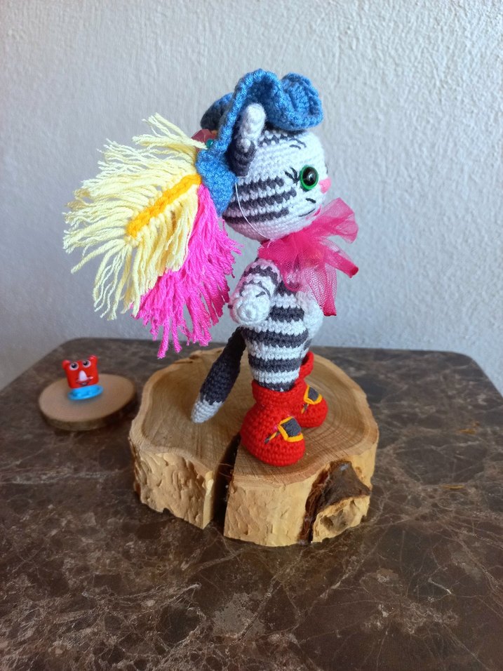 Amigurumi Çizmeli Kedi - Görsel 3