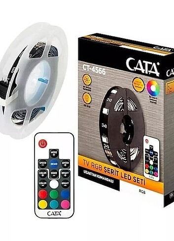 CATA CT-4566 TELEVİZYON ARKASI AMBİYANS RGB LED SETİ