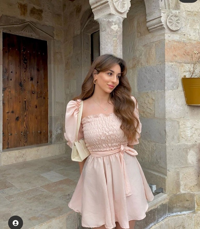 Mavi Saten Abiye Elbise - Görsel 4