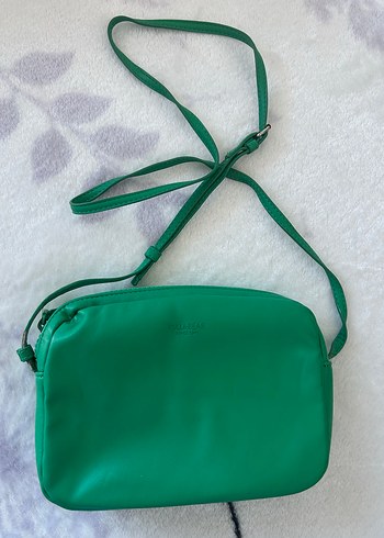 Yeşil Fermuarlı Kadın Çapraz Çanta - Görsel 2