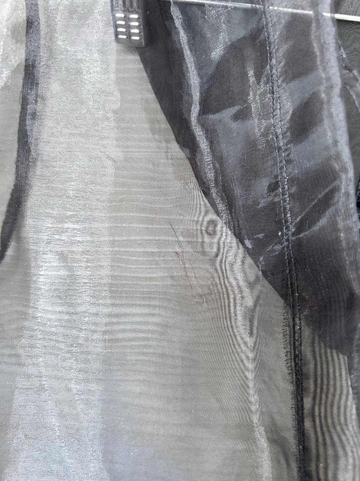 Gri Uzun Transparan Kadın Yağmurluk - Görsel 3