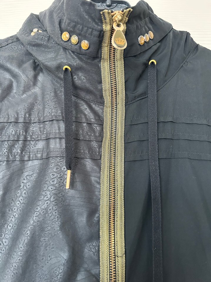 Adidas Siyah Fermuarlı Kadın Midi Ceket - Görsel 3