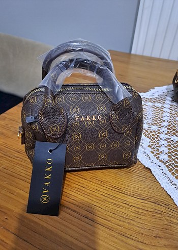 Vakko Kadın Kahverengi El Çantası