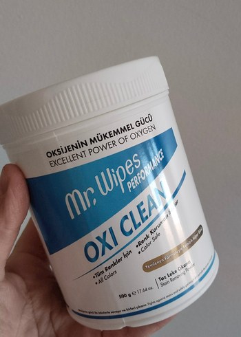 Mr. Wipes Oxi Clean Temizleyici 500g