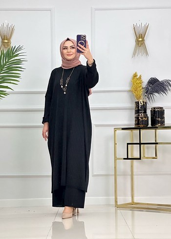 Gri Uzun Triko Kadın Elbise - Görsel 7