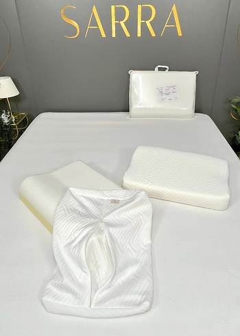 Boyun Destekli Visco Yastık Beyaz - Görsel 6