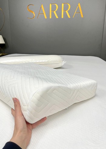 Boyun Destekli Visco Yastık Beyaz - Görsel 10