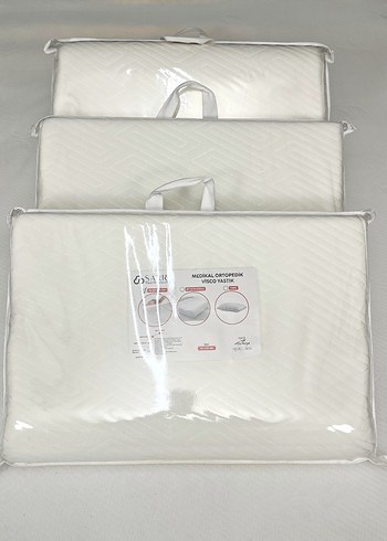 Boyun Destekli Visco Yastık Beyaz - Görsel 12