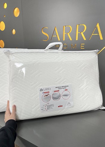 Boyun Destekli Visco Yastık Beyaz - Görsel 14