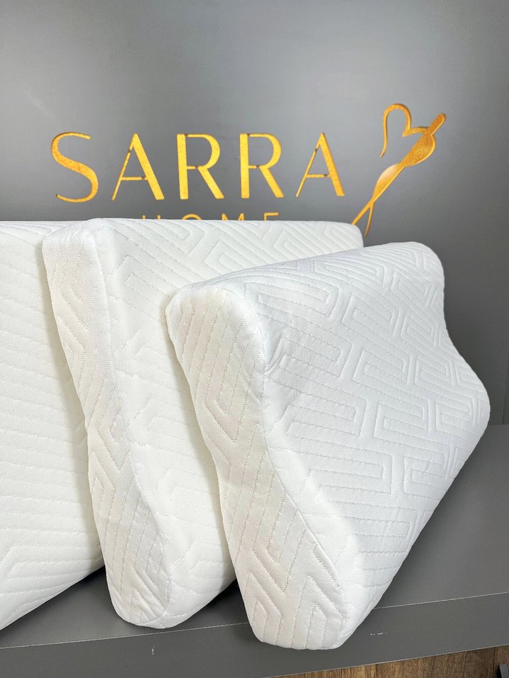 Boyun Destekli Visco Yastık Beyaz - Görsel 2