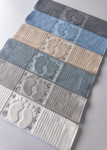 Beden Renk Sarra&MySoft 50x70 Nakışlı Ayak Havlusu
