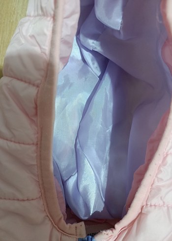 LC Waikiki 3-4 yaş Pembe Kapüşonlu Mont - Görsel 4