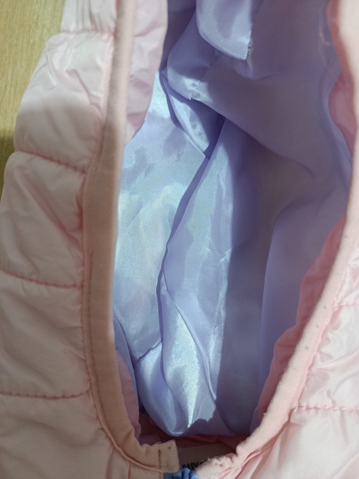 LC Waikiki 3-4 yaş Pembe Kapüşonlu Mont - Görsel 4