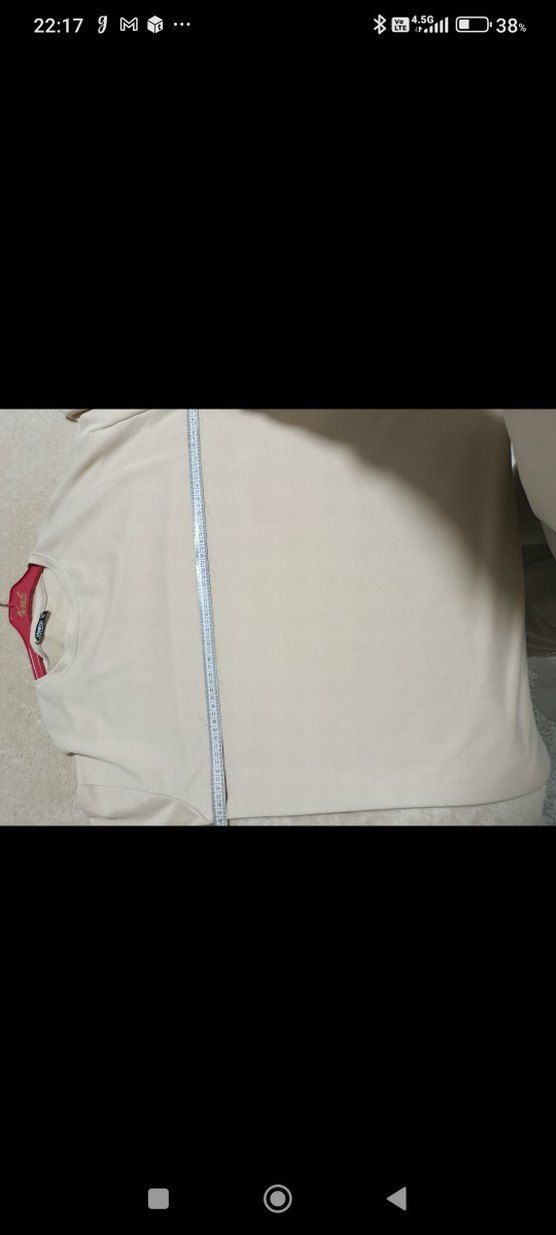 Bej Uzun Kollu Midi penye Tunik - Görsel 5