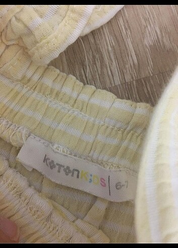 Koton marka askılı etek 6-7 - Görsel 2