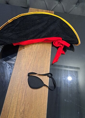 Korsan şapka ve göz bandı - Görsel 4