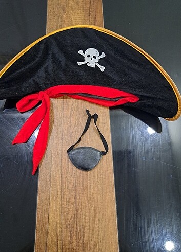 Korsan şapka ve göz bandı - Görsel 5