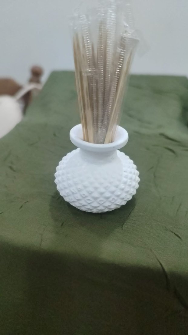 Pastel Mor Renkli Dekoratif Vazo - Görsel 5