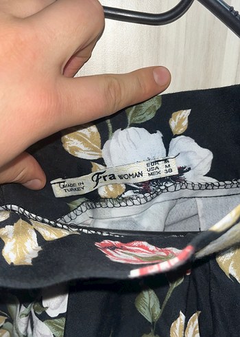 Çiçek Desenli Bohem Kadın Uzun Kimono - Görsel 4