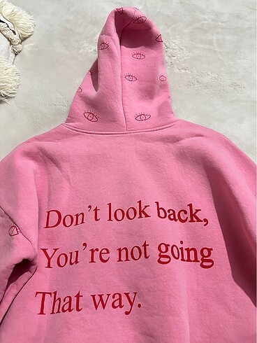 universal Beden Pembe Oversize sweatshirt