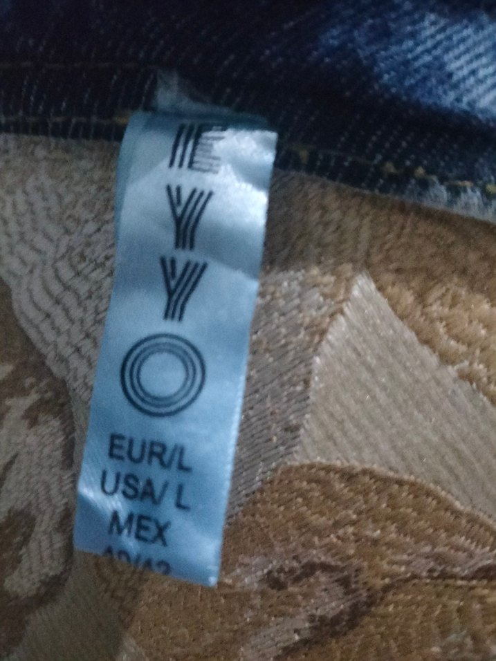 Kadın Gri Mavi Bol Kesim Uzun Kot Pantolon - Görsel 3