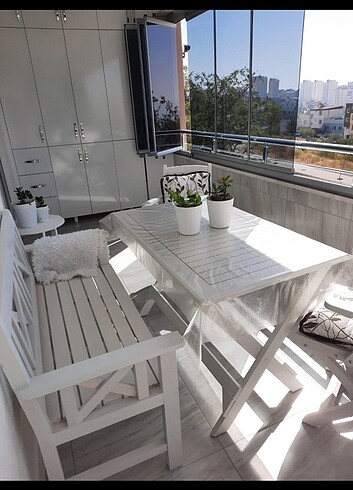 Diğer Ahşap balkon takımı