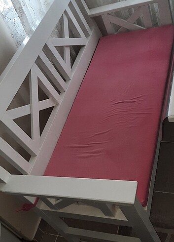 Beden beyaz Renk Ahşap balkon takımı
