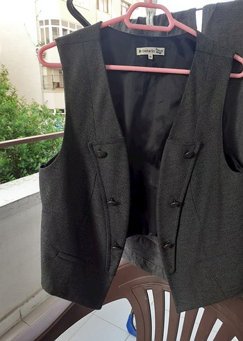 kumaş yelek - Görsel 6