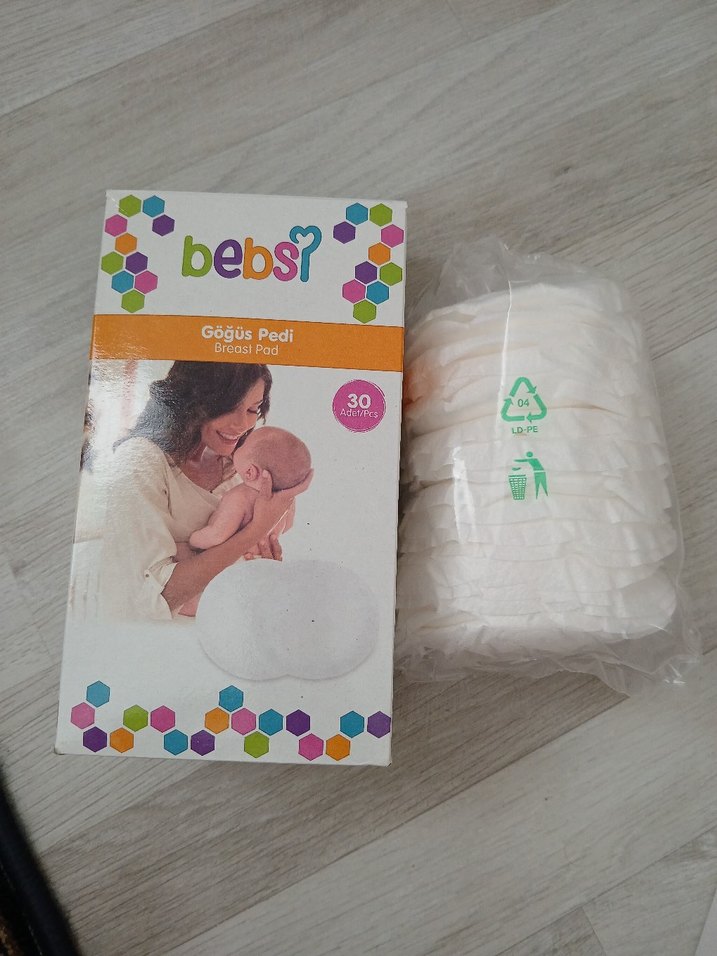 Bebs Beyaz Göğüs Pedi 30'lu Paket - Görsel 5