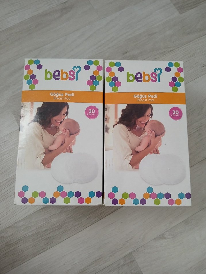 Bebs Beyaz Göğüs Pedi 30'lu Paket - Görsel 2