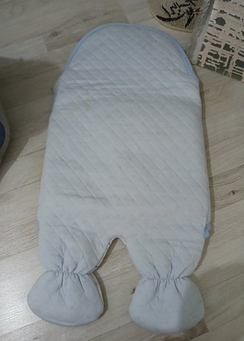 Desenli erkek bebek kundak - Görsel 3