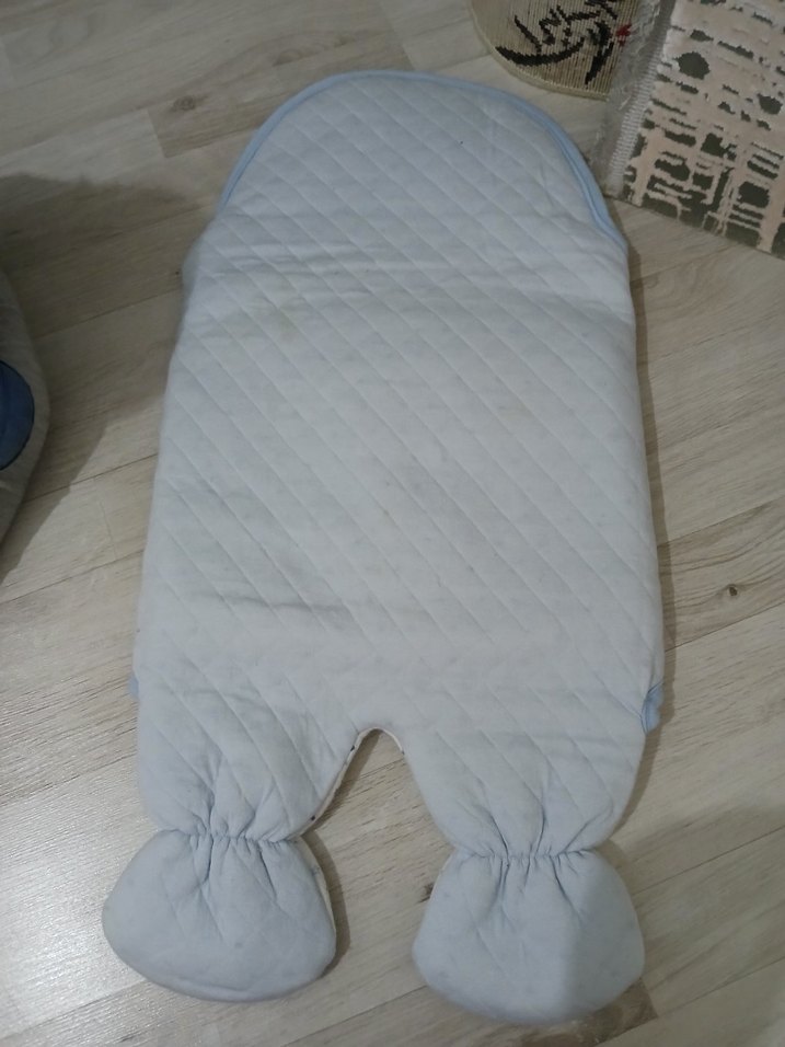 Desenli erkek bebek kundak - Görsel 3