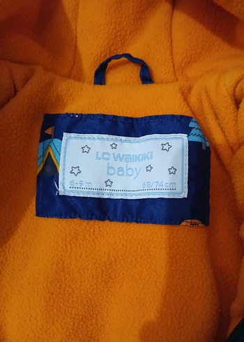 Renkli Baskılı Bebek Kayak Tulumu - Görsel 2