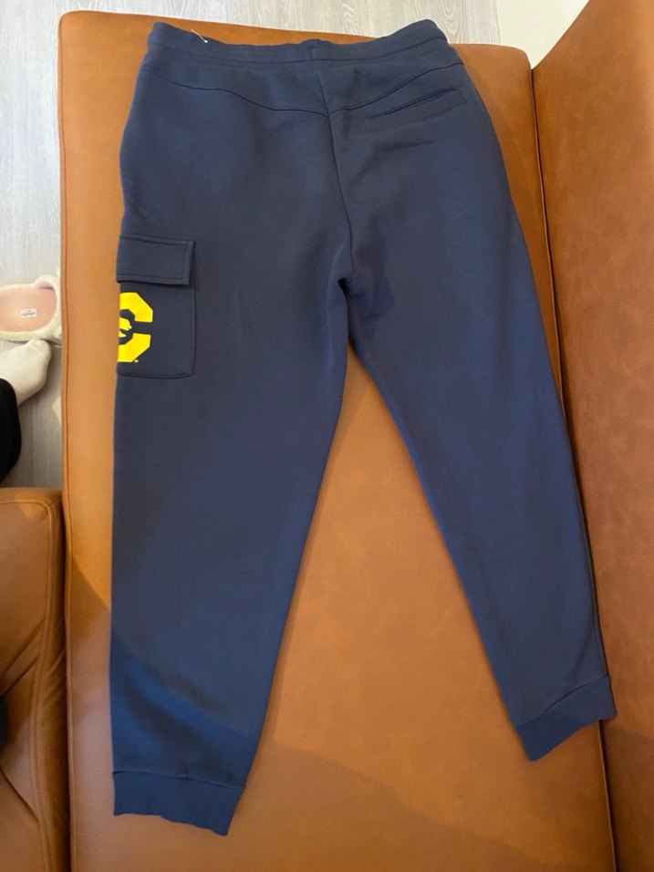 Lacivert Kaliforniya Baskılı Erkek Eşofman Altı - Görsel 2