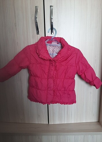 6-9 Ay Beden Bebek mont çok tatlı