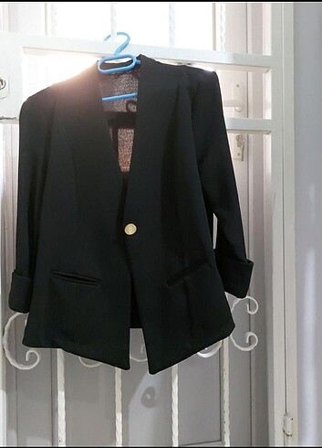 Mevsimlik mini blazer 
