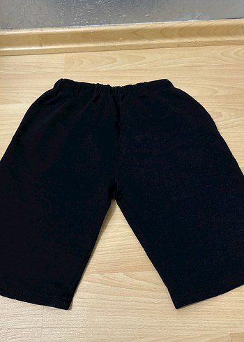 Siyah Bağcıklı Rahat Erkek Şort - Görsel 7