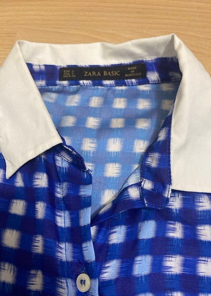 Zara ipek saten gömlek - Görsel 5