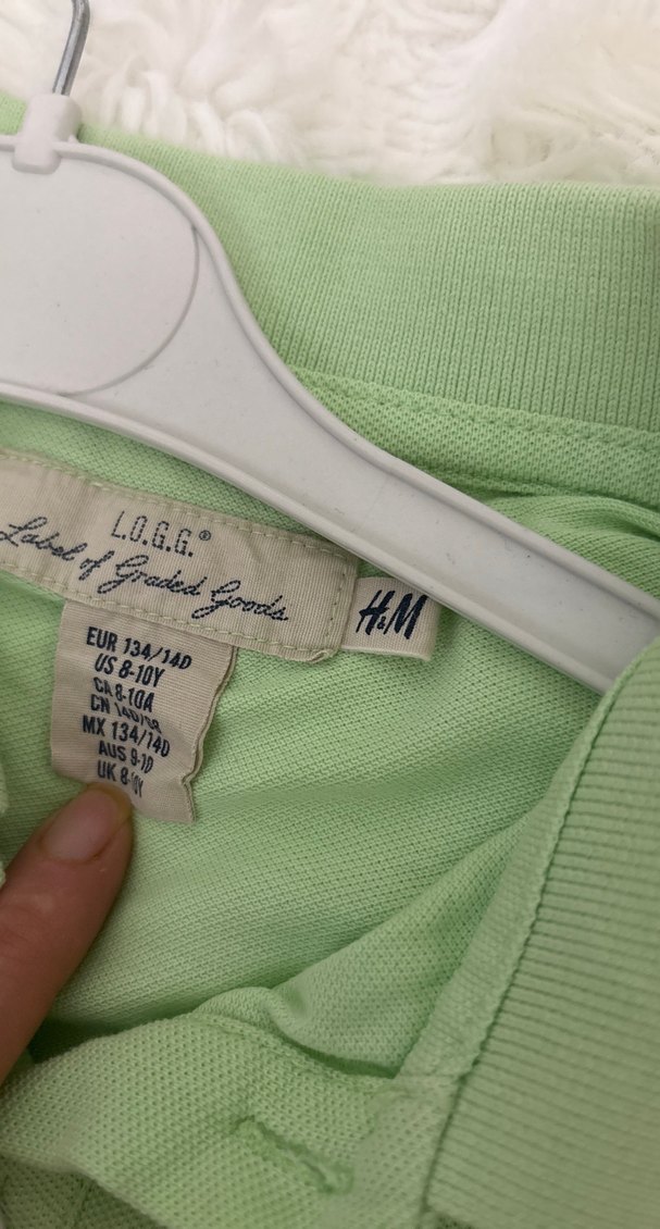 Erkek Çocuk Pastel Yeşil Polo Tişört - Görsel 3