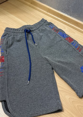 Nike Gri Erkek Spor Şort Fermuarlı Cepli