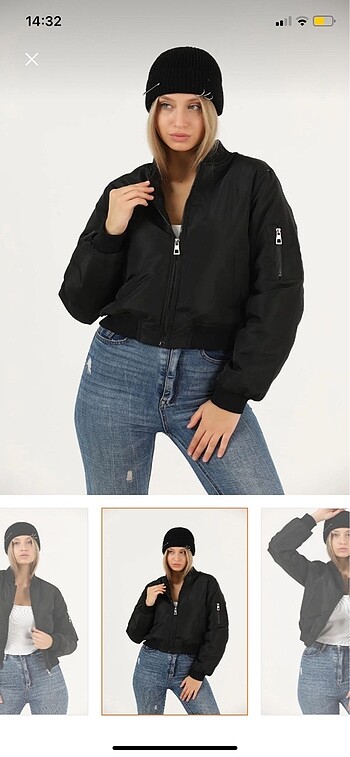 Bomber ceket mont